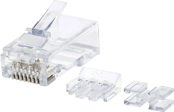 Разъем RJ45 8P8C Cat6A со вставным сердечником